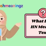 What Does HN Mean in Text