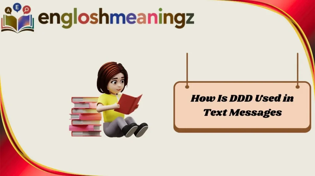 How Is DDD Used in Text Messages